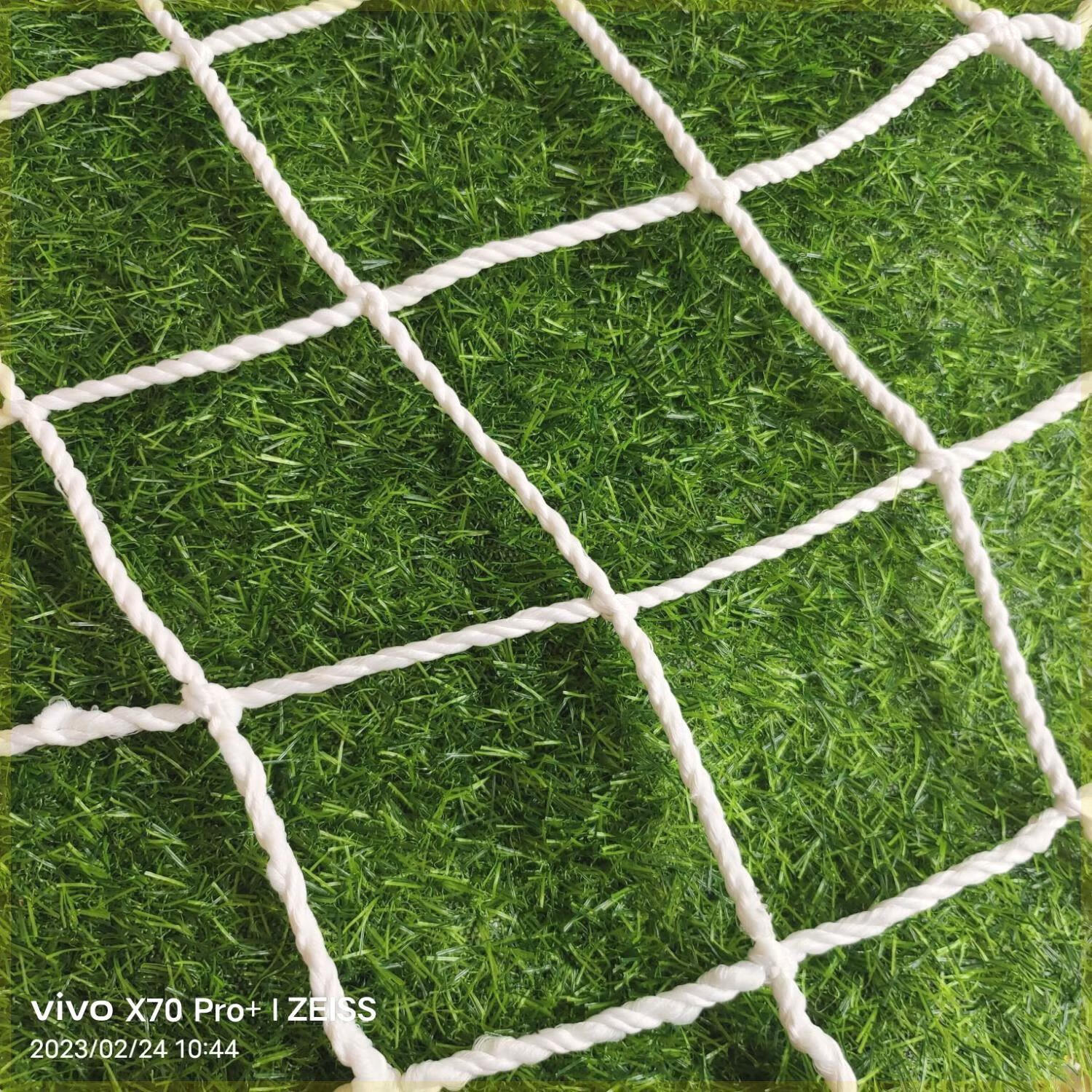 建筑安工地高空坠落防护平网兜网外架挑网国标阻燃白色尼龙网 0.