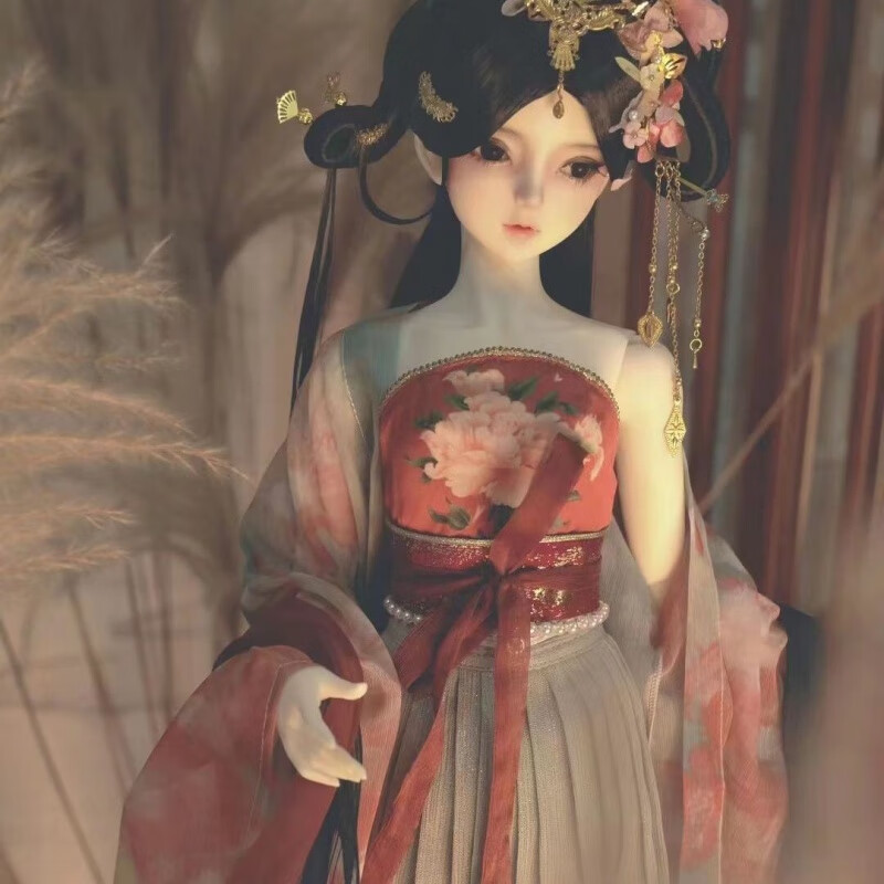 clcey芭比娃娃高颜值国潮古装古风公主女孩换装豪华人偶套装盲盒礼物