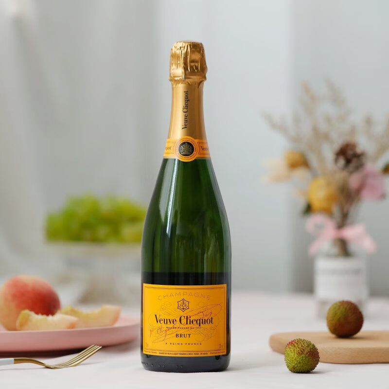 巴黎之花法国原瓶进口凯歌皇牌香槟 PatioVeuve Clicquot起泡酒巴黎之花 凯歌皇牌(无盒)