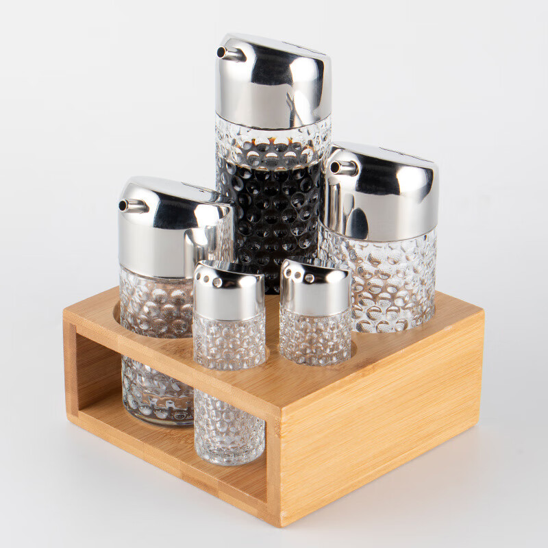 PJPC调料瓶油瓶醋瓶盐盒亚克力不挂油小油壶塑料调 30ml粉瓶9688C-1E