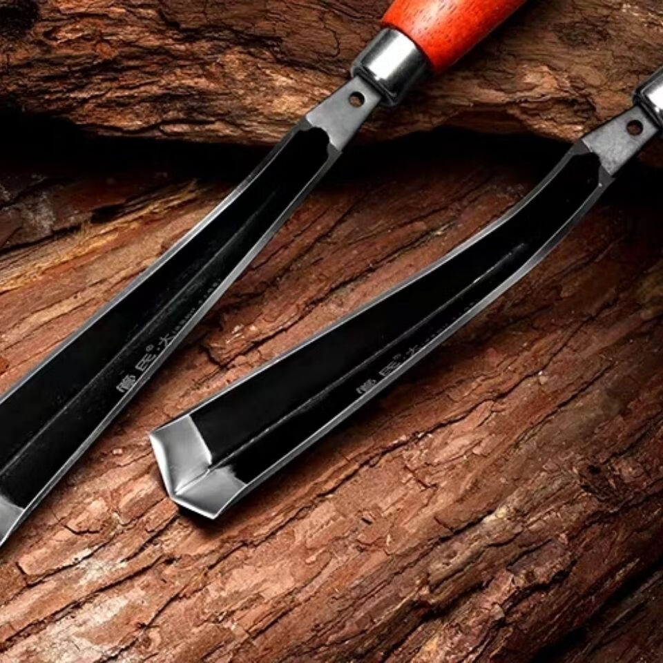 仁聚益免磨 橡胶树割胶刀农场割胶专用刀 雕刻刀 松脂刀(牌) 小号