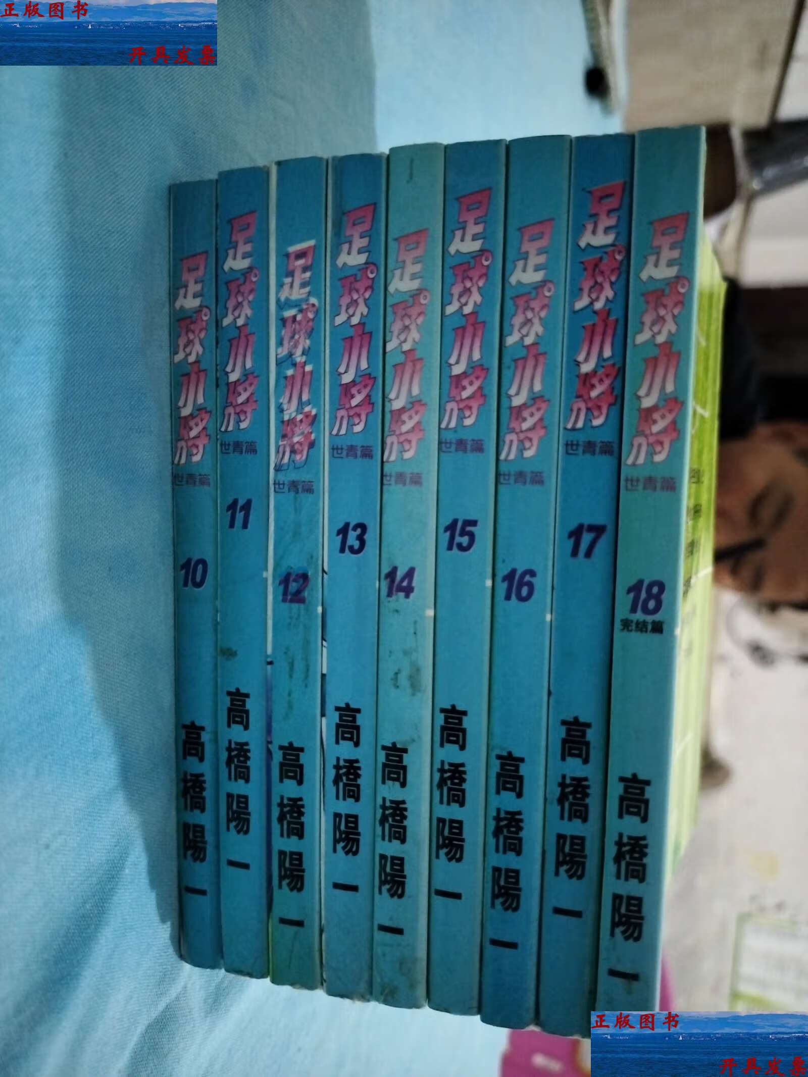 【二手9成新】足球小将 世青篇 10-18 (9册) /高桥阳一 高桥阳一