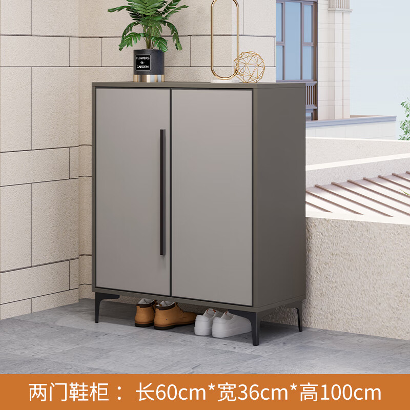 史利森全铝合金鞋柜家用门口户外防水防晒大容量阳台别墅室外庭院储物