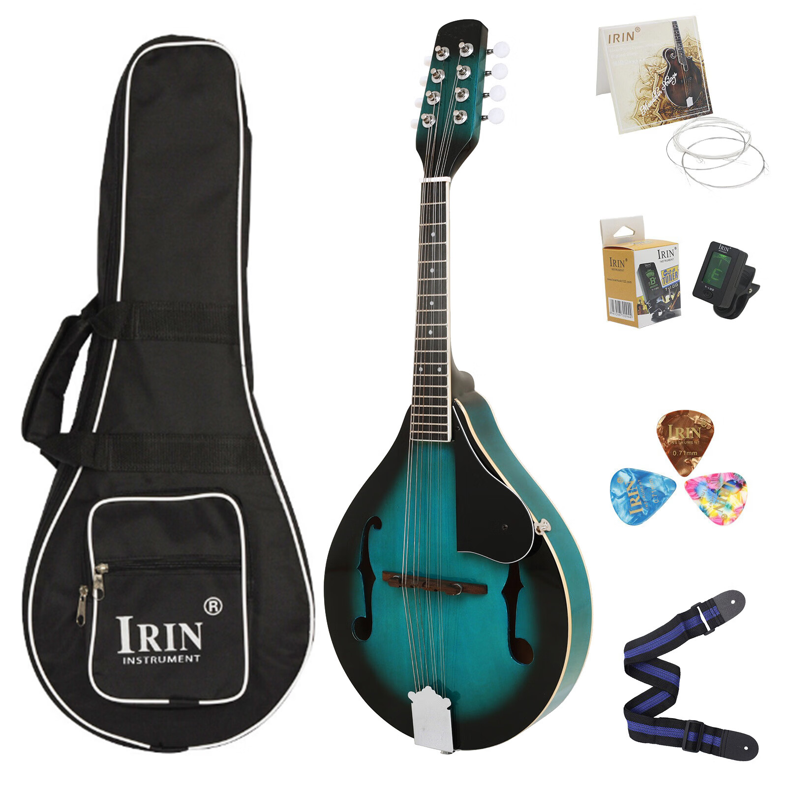 曼陀铃乐器藏族民族乐器曼陀林琴西洋乐器曼德琳八弦吉他mandolin