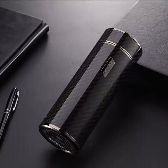 思宝正品思宝保温杯第六第6元素真空商务高颜值碳纤维材质高档泡茶杯