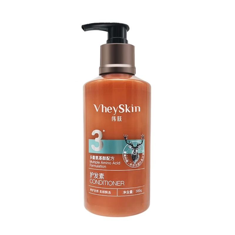 VHEYSKIN伟肤0硅油氨基酸洗发水沐浴露护发素控油蓬松清爽持久留香 300g