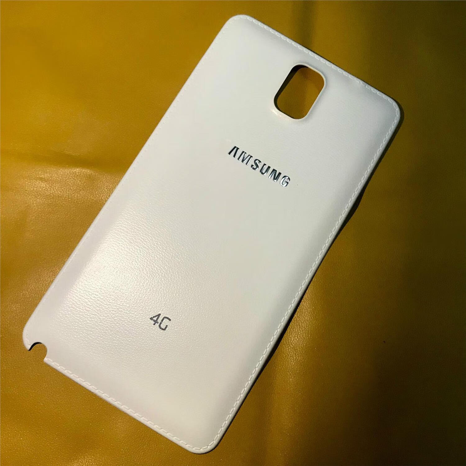 三星（SAMSUNG）适用三星note3原装后盖n9006外壳n9008v原装s5手机后背壳盖n9009 Note3 原装后盖白色 三星其他型号