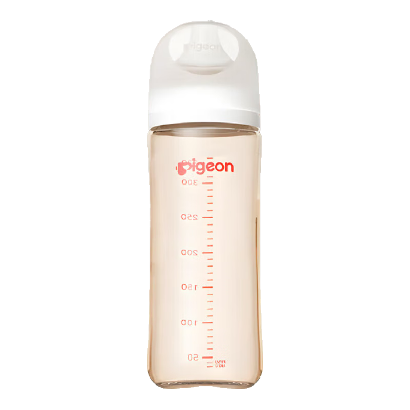 貝親奶瓶ppsu防嗆防脹氣吸管配件新生兒第三代奶瓶一歲以上手柄奶瓶 L號 330ml 6-9月 【PPSU】