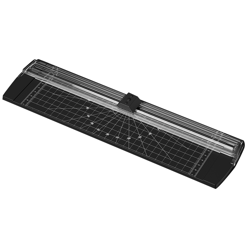 豪艺（HOOYE）小型裁纸刀切纸刀便携A4裁纸机裁切照片切纸机割纸刀美工刀裁纸器5806黑