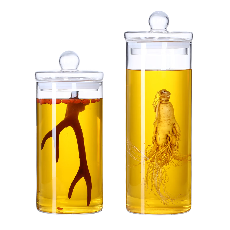 志方益廣口泡酒玻璃瓶加厚泡酒容器耐熱泡酒壇泡酒專(zhuān)用瓶酒缸密封罐酒缸 10斤單瓶裝 配平蓋 耐高溫 健康環(huán)保