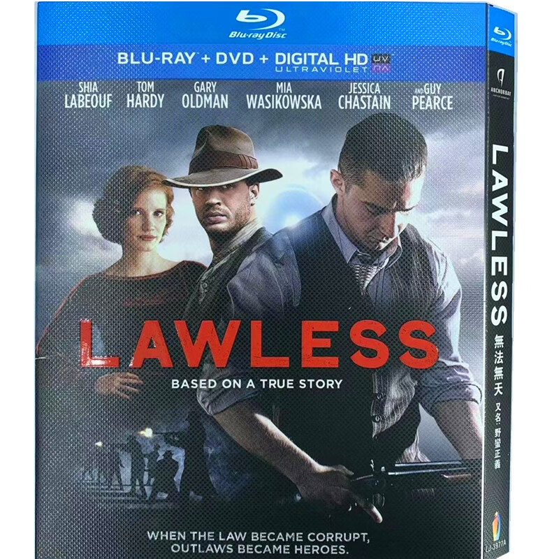 无法无天 bd高清1080p剧情犯罪西部电影蓝光碟片盒装收藏