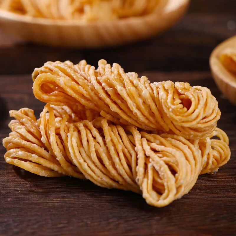 汇尔康金丝馓子芝麻手工茶馓火锅食材传统面点烙馍煎饼果子徐州特产 馓子10袋约150g