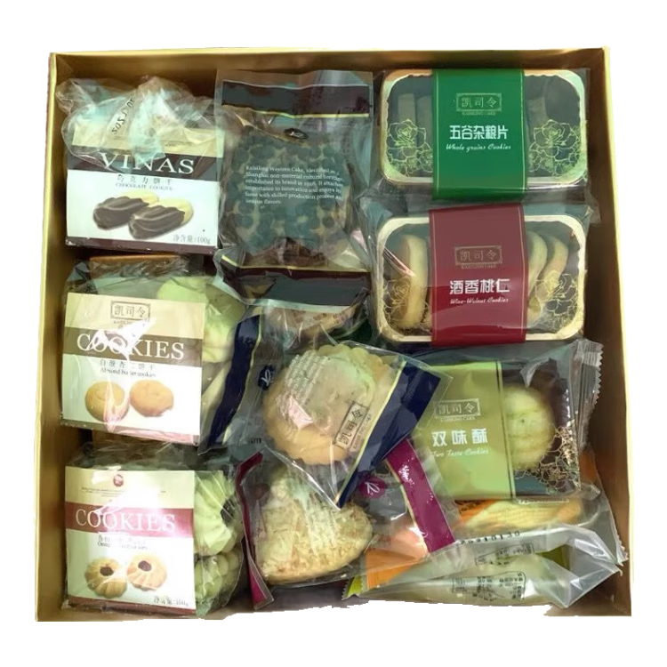 凱司令上海食品西餅凱玥凱妃禮盒巧克力維納斯餅干曲奇特產(chǎn) 西點繽紛8口味禮盒