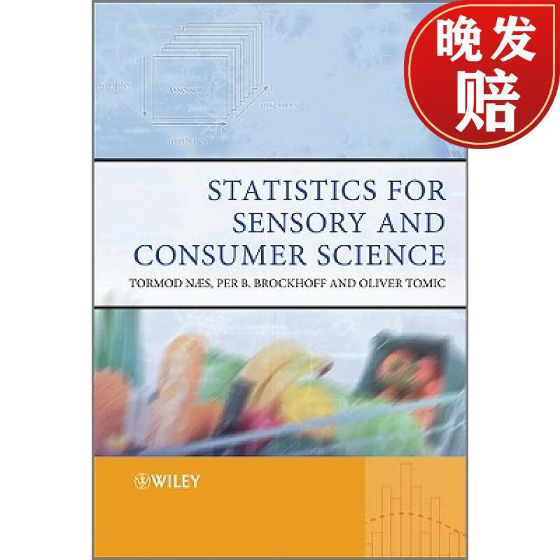 【4周达】Statistics For Sensory And Consumer Science [Wiley食品]