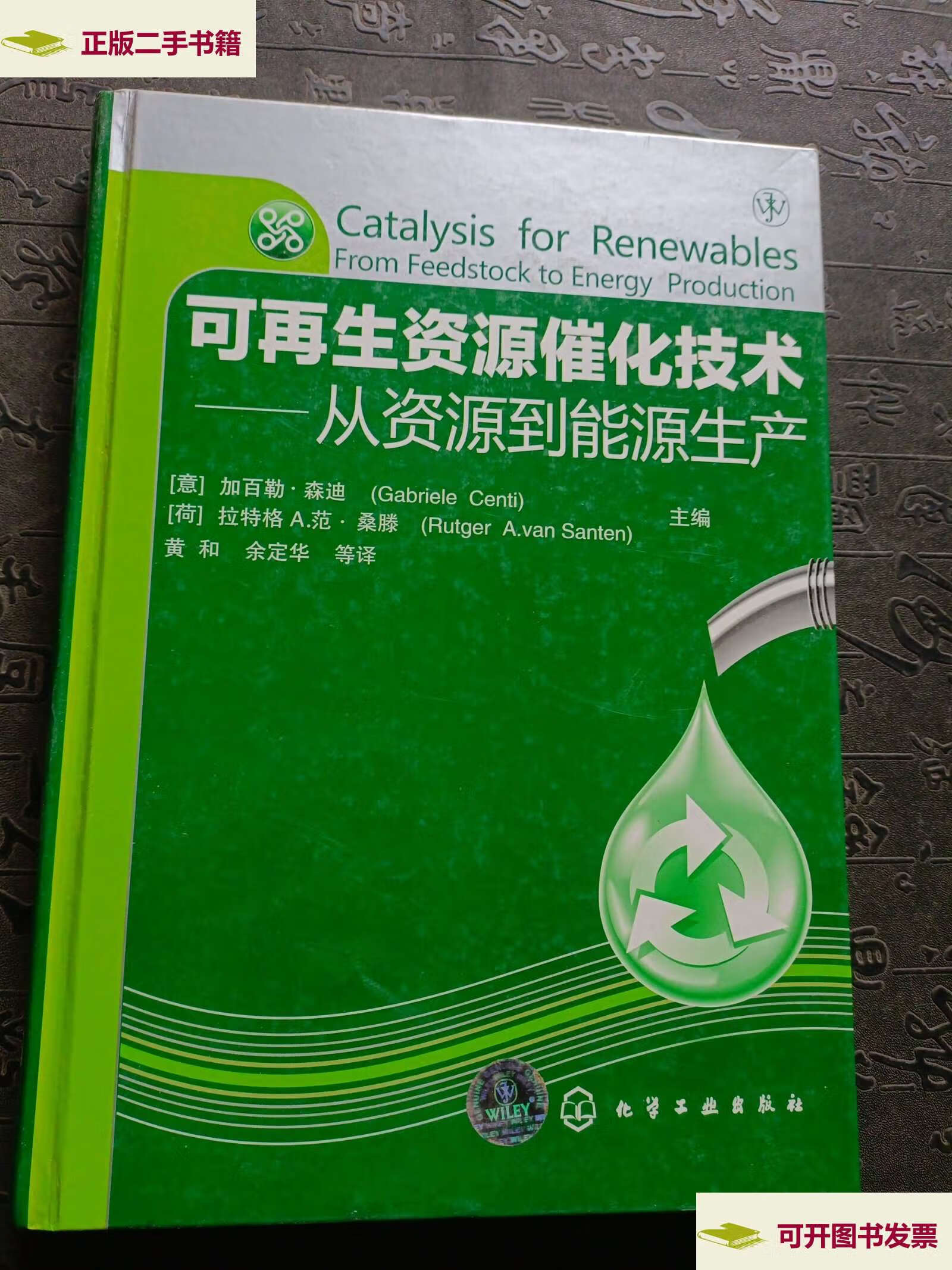 【二手9成新】可再生资源催化技术:从资源到能源生产 /森迪 化学工业