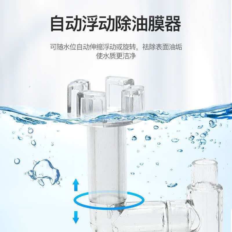 YEE小鱼缸过滤器三合一净水过滤循环水泵制氧一体机瀑布式壁挂式 【滤芯替换】三重精滤替换板*3