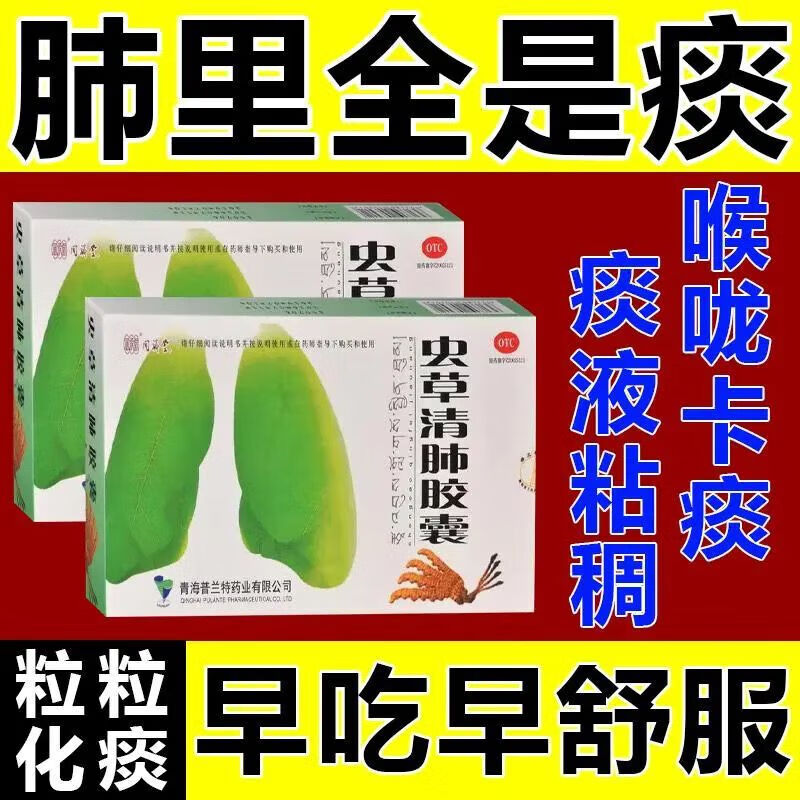 同济堂 虫草清肺胶囊 0.