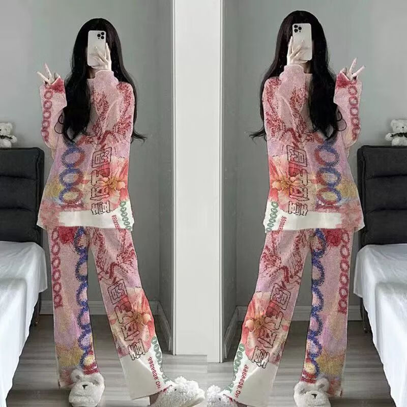 橦舟渡奇葩搞怪衣服2023新款奇葩搞怪衣服趣味礼物一百万家居睡衣套装