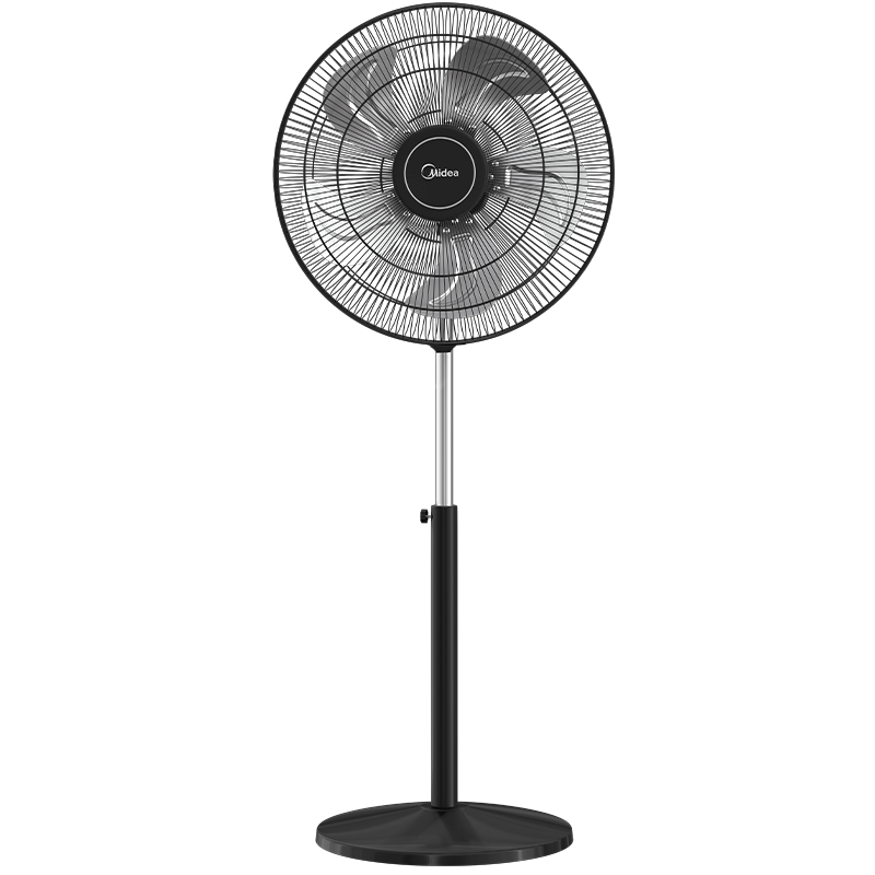 美的（Midea）工业电风扇立式大风量金属扇叶强力商用节能交流定频电扇家用20吋大头扇客厅卧室落地扇 FS45-23A