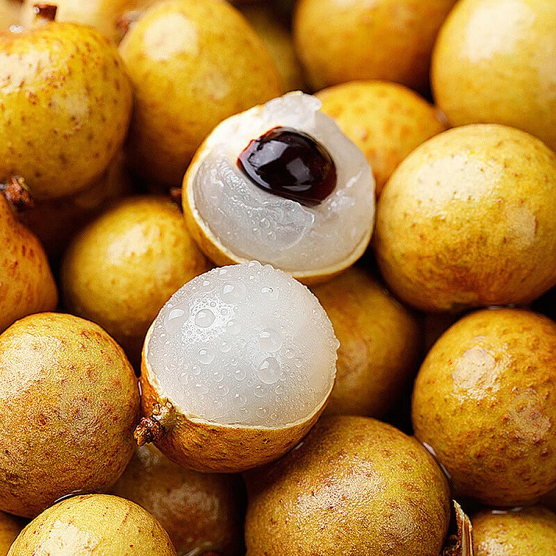 中果农茂泰国精选进口龙眼新鲜桂圆大果现摘应季水果孕妇核小皮薄去枝整箱 净重2斤【单果20mm以上】