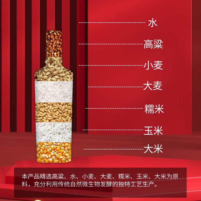 沱牌窖藏50度浓香型白酒 纯粮酒 500ml*2瓶礼盒装 50度 500mL 8瓶