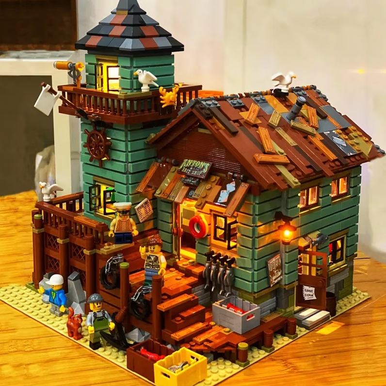 新款渔夫小屋灯光版豪礼
