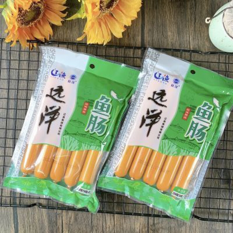 食芳溢远洋250克鱼肠5袋 辽渔集团大连海鲜特产零食小吃鱼肉香肠即食 远洋250克鱼肠5袋 辽渔集团大连