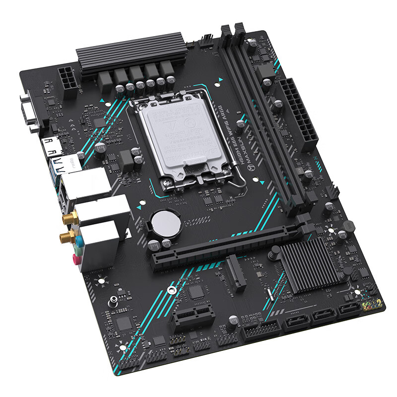 铭瑄 MS- H610M 666 WiFi6 ARGB 电脑 图 7
