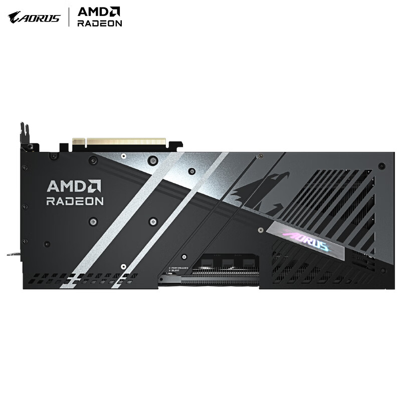 技嘉(GIGABYTE)9070XT显卡 AMD AORUS Radeon RX 9070 XT ELITE 16G 电竞游戏设计智能AI显卡【注册四年保】