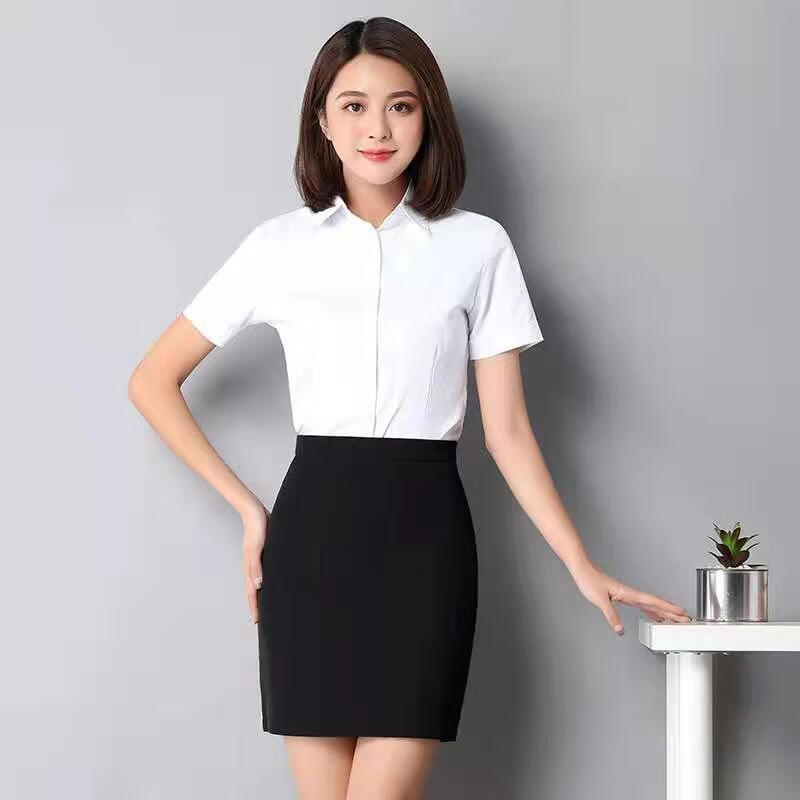 大唐喜乐牛两件套ol职业裤装上班族裙装衬衫女短裙工作服修身上衣西装