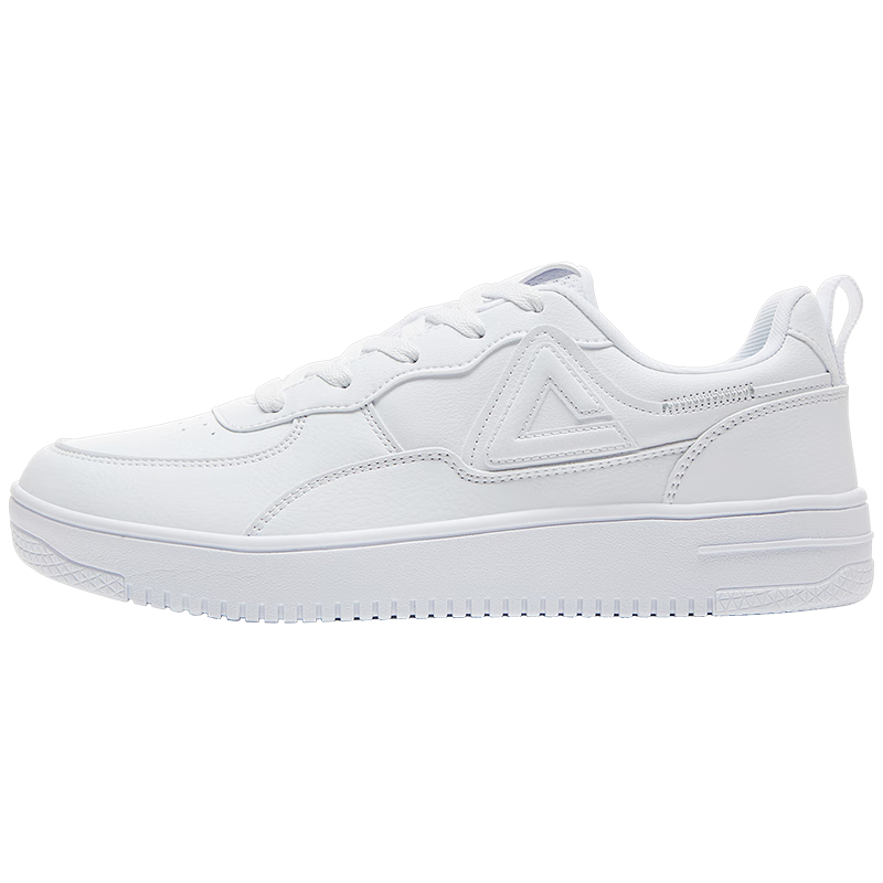 匹克(peak)大三角板鞋鞋子男低帮透气软底简约百搭休闲运动鞋男女板鞋