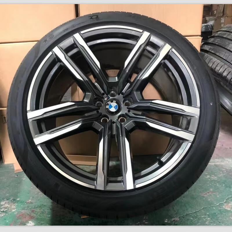 溥畔适用宝马x6原厂拆车轮毂轮胎21寸x5 原装钢圈 改装升级 x6m 单个