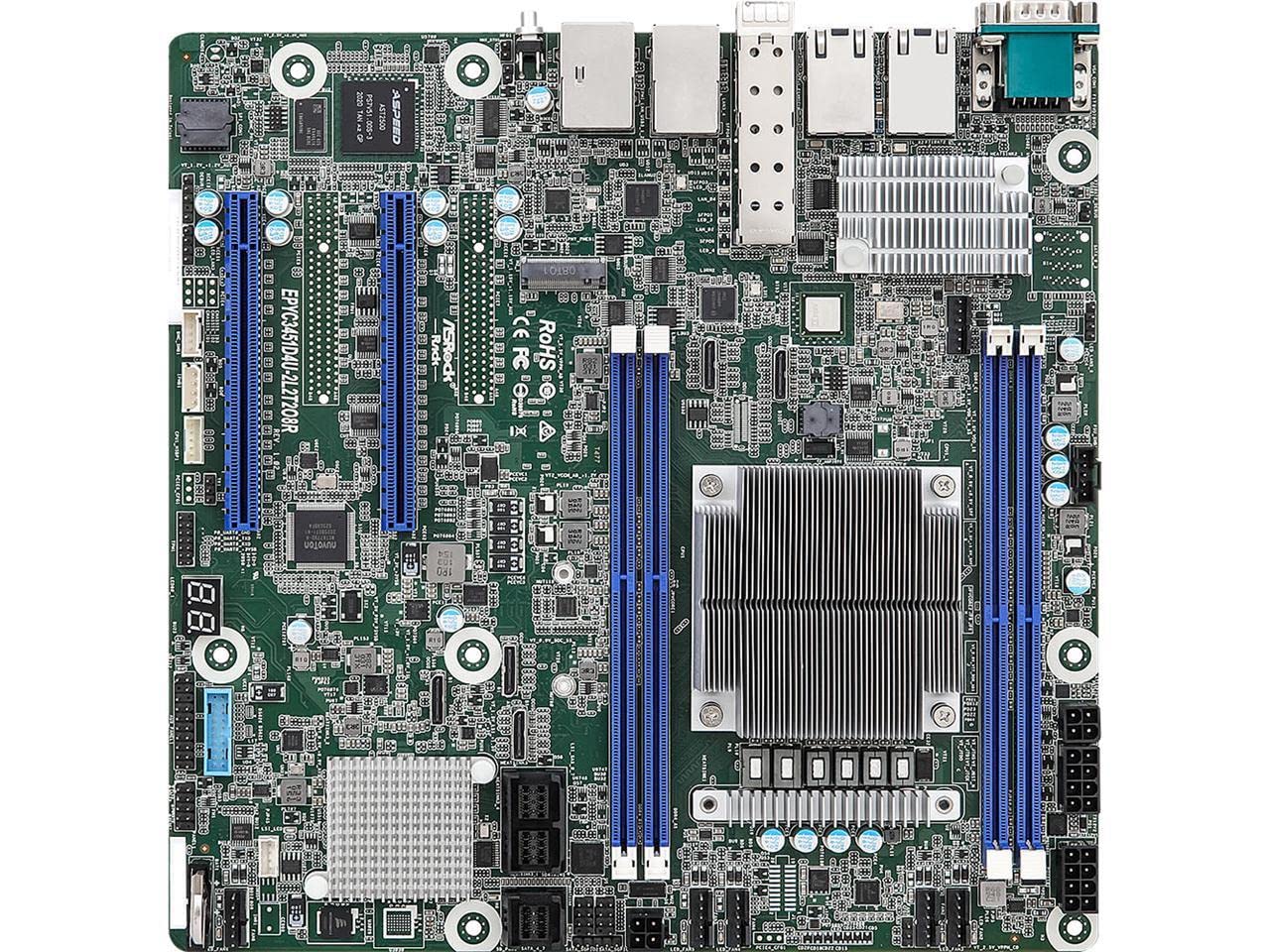 華擎（ASRock） AMD EPYC嵌入式3451 Micro-ATX服務(wù)器主板 SP4接口 32GB DDR4內存 1333MHz 服務(wù)器專(zhuān)用主板