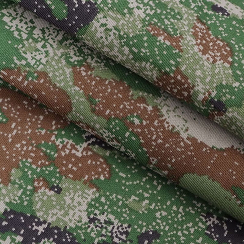 5米宽整卷从林迷彩布料迷彩桌布