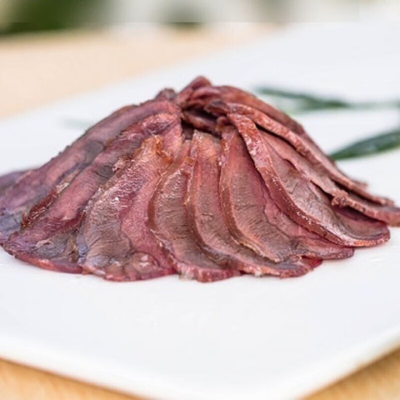 虎钢馋四川射洪麦加特产清真美味健子牛肉200g电视台