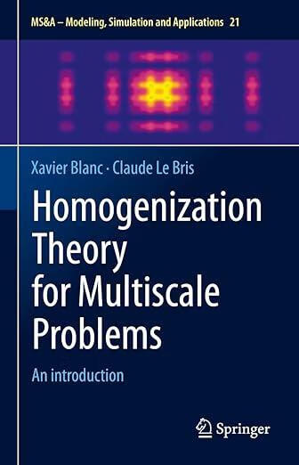 预订 homogenization theory for multiscale problems: an