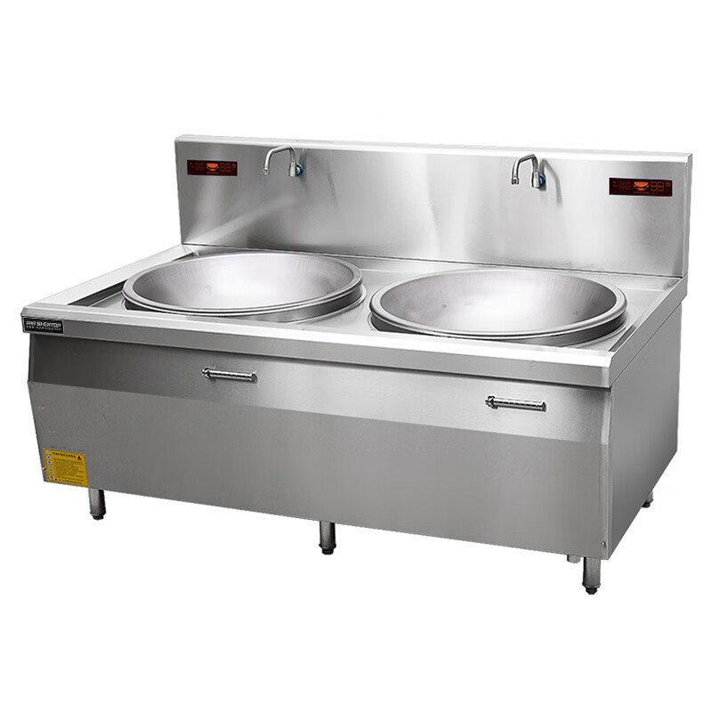 共好大功率商用电磁炉 双炒电磁灶 20kw酒店食堂饭店电灶台 双头电磁