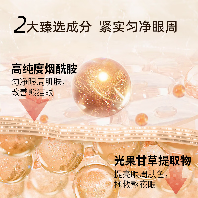 帅楠官方正品 眼膜眼袋贴提拉紧致抗皱淡化黑眼圈补水眼贴男女士礼物 两盒