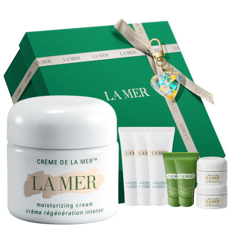 LA MER 海蓝之谜 精华面霜 60ml（赠 精粹水30ml*2+面霜7ml*2+3.5ml）