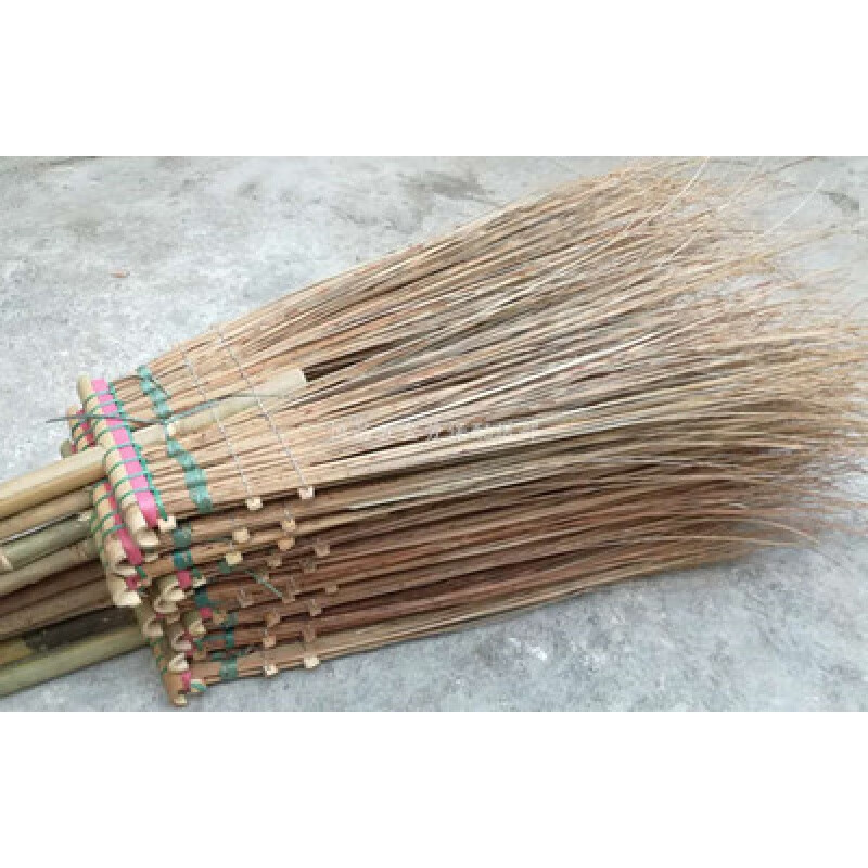 葵叶马路扫环卫工厂大街扫地长尾扫葵扫把工地大长扫竹扫把长扫帚实惠