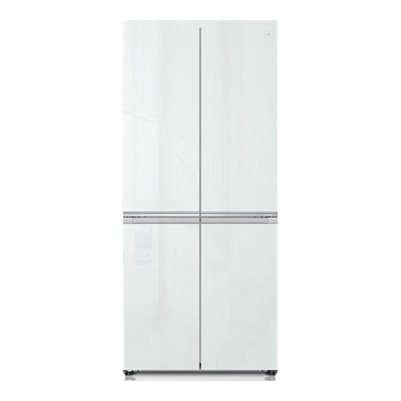 海尔（Haier）【山茶花】475L十字门冰箱专业超薄零嵌全空间保鲜科技EPP超净系统BCD-475WGHTD1BWGU1国家补贴