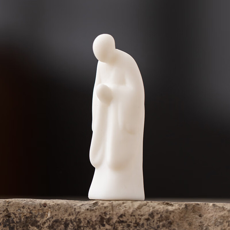 无相佛人物摆件居室客厅茶道禅意装饰配件造景摆设 小号布施2个(均可