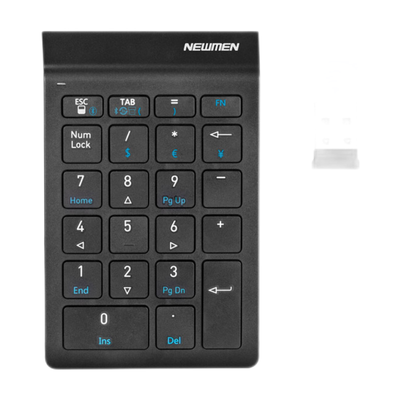 新貴TK029S無線藍(lán)牙雙模鍵盤 掌心寶 數(shù)字小鍵盤 財(cái)務(wù)會(huì)計(jì)收銀證券小鍵盤 USB接口 TK029S無線藍(lán)牙雙模