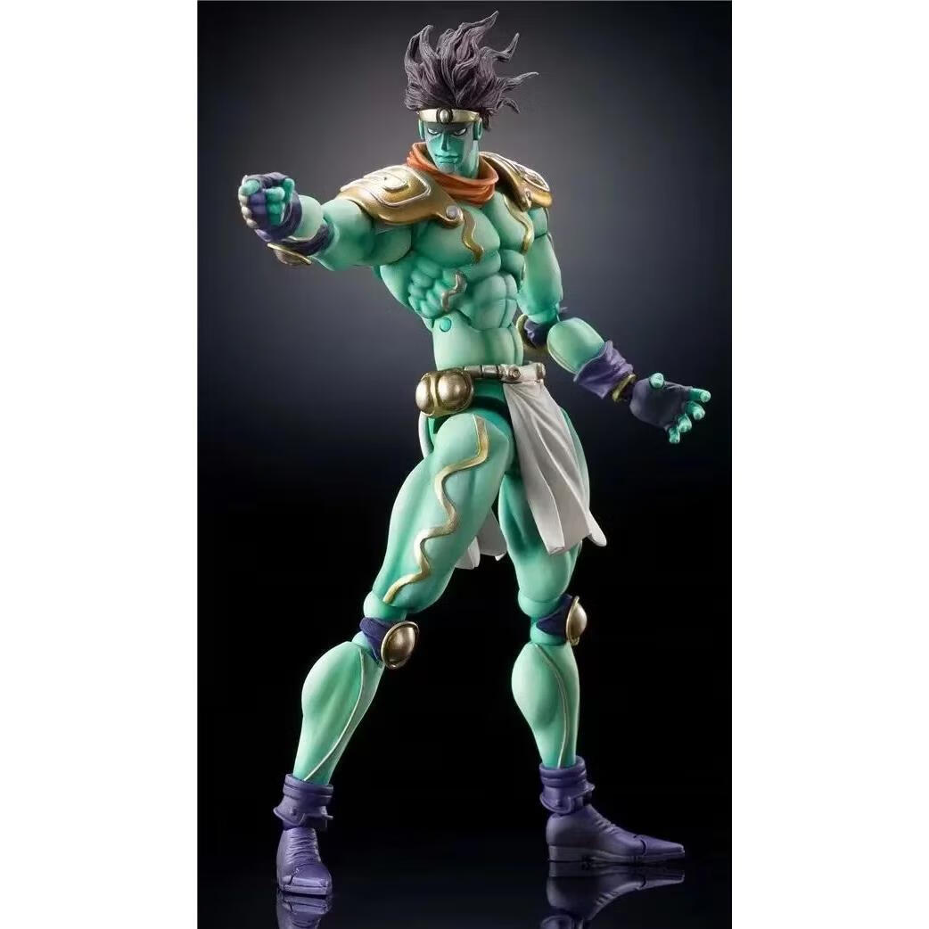 jojo的奇妙冒险 白金之星 空条承太郎替身 超像可动模型 盒装 白金