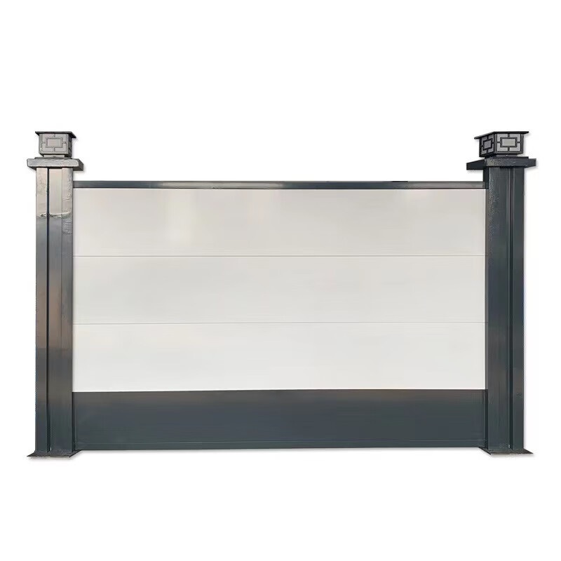 围挡装配式市政工程工地施工围栏道路建筑地铁彩钢围墙挡板 浅灰色