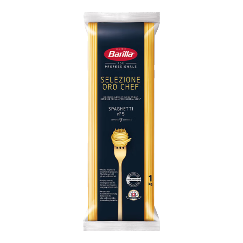 ���ڲ�������ζ�����������Barilla#5ֱ����ͳ�������1kg��ʳ������۴�װ 29.9Ԫ