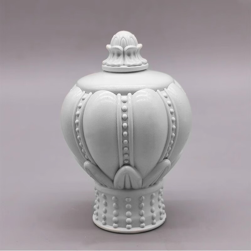 贝意品窗帘杆装饰头罗马杆堵头窗帘杆法兰铝合金花头适用25-28mm 2号