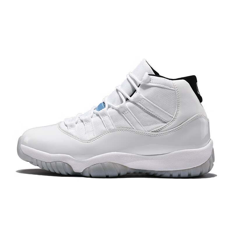 鞋传奇蓝大灌篮aj4高帮篮球运动鞋乔3男女aj13实战鞋 x aj11传奇蓝 36