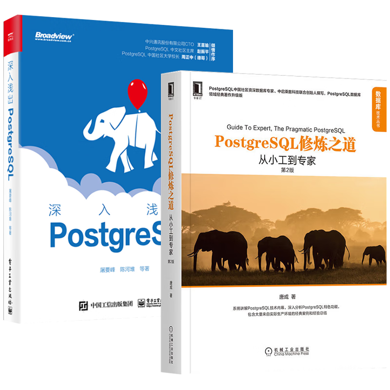 PostgreSQL修炼之道 第2版+深入浅出PostgreSQL（全2册）