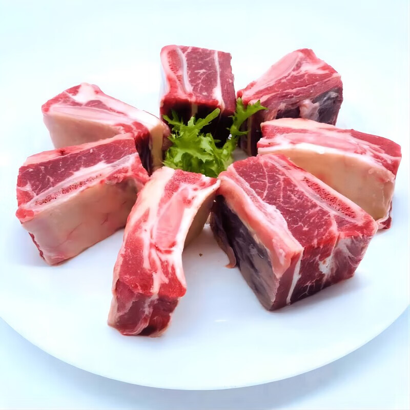 六盘生龙宁夏固原黄牛肉牛排骨2kg烧烤煎煮顺丰包邮 2kg